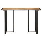 vidaXL Tavolo da Pranzo 120 cm in Legno Massello di Mango Grezzo