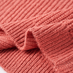 Maglione da Bambina Lavorato a Maglia Rosa Medio 128