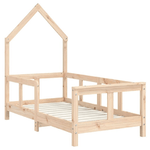 vidaXL Giroletto per Bambini 70x140 cm in Legno Massello di Pino