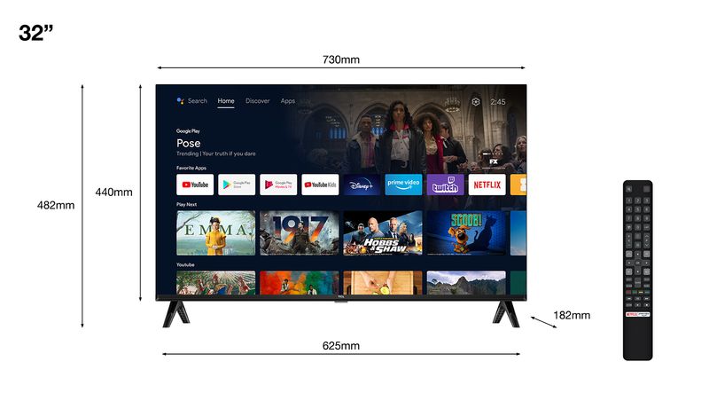 TCL-Serie-S54-Serie-S5400A-HD-Ready-32-32S5400A-Android-TV