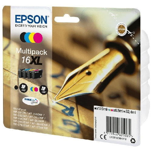 Epson-Pen-and-crossword-Multipack-Penna-e-cruciverba-4-colori-Inchiostri-DURABrite-Ultra-16XL