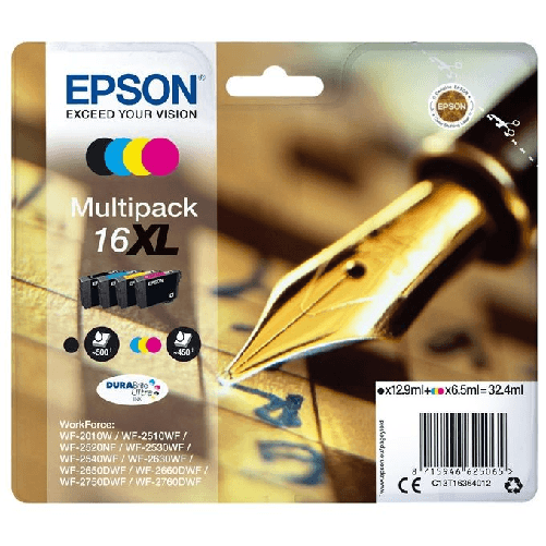 Epson-Pen-and-crossword-Multipack-Penna-e-cruciverba-4-colori-Inchiostri-DURABrite-Ultra-16XL