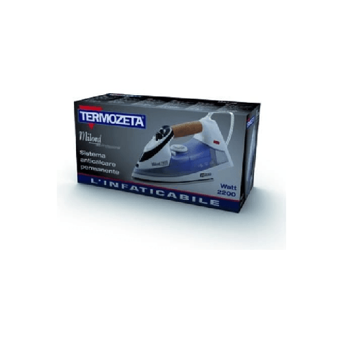 Termozeta-Milord-7800-Professional-Ferro-a-vapore-Acciaio-inossidabile-2200-W-Nero-Blu-Bianco