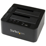 StarTech.com-Docking-Station-per-Hard-Disk-a-2-Slot---Duplicatore-Standalone-USB-3.0--5-Gbps--eSATA-per-SSD-HDD-SATA-III-2.5-3.5-Clonatore-di-Hard-Drive-con-Carica-dall-Alto