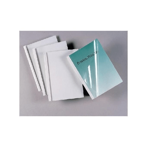 GBC Copertine per rilegatura termica Optimal 3 mm bianche (100)