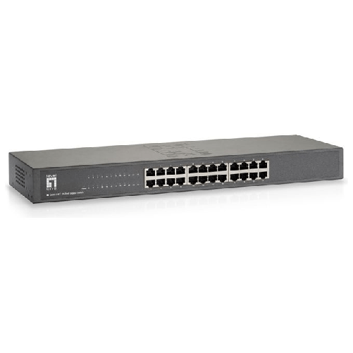 Level One LevelOne GSW-2457 switch di rete Non gestito Gigabit Ethernet (10/100/1000) Nero