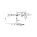 Link-Accessori-LKBR08-supporto-da-tavolo-per-Tv-a-schermo-piatto-686-cm--27--Nero-Scrivania