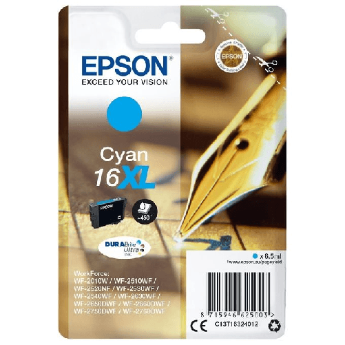 Epson-Pen-and-crossword-Cartuccia-Penna-e-cruciverba-Ciano-Inchiostri-DURABrite-Ultra-16XL