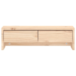 Supporto per Monitor 50x27x15 cm in Legno Massello di Pino