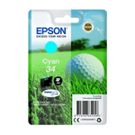 Epson Golf ball Singlepack Cyan 34 DURABrite Ultra Ink