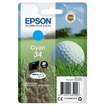 Epson-Golf-ball-Singlepack-Cyan-34-DURABrite-Ultra-Ink