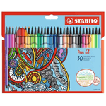 STABILO-Pen-68-Cardboard-Wallet-marcatore-Medio-Multicolore-30-pz