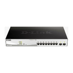 D-Link DGS-1210-10MP switch di rete Gestito L2/L3 Gigabit Ethernet (10/100/1000) Supporto Power over Ethernet (PoE) Nero