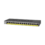 NETGEAR GS116PP Non gestito Gigabit Ethernet (10/100/1000) Supporto Power over Ethernet (PoE) Nero