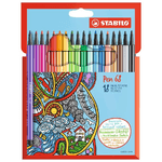 STABILO-Pen-68-marcatore-Fine-Multicolore-18-pz