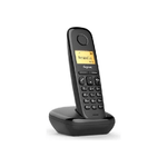 Siemens Gigaset A170 Telefono analogico/DECT Identificatore di chiamata Nero