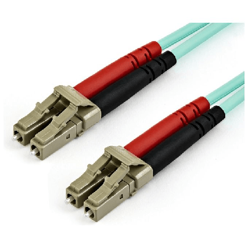 StarTech.com Cavo in fibra ottica multimodale da LC/UPC a LC/UPC OM4 da 10 m - Fibra LOMMF/VCSEL Zipcord da 50/125 µm