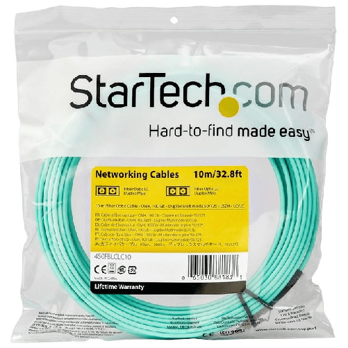 StarTech.com-Cavo-in-fibra-ottica-multimodale-da-LC-UPC-a-LC-UPC-OM4-da-10-m---Fibra-LOMMF-VCSEL-Zipcord-da-50-125-µm-Reti-100G---Bassa-perdita-di-inserzione---Cavo-patch-in-fibra-LSZH---Turchese