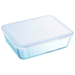 Pyrex 3137610001893 piatto piano Rettangolare Vetro Trasparente 1 pz