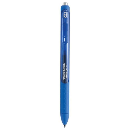 Papermate-InkJoy-Gel-Penna-in-gel-retrattile-Blu-12-pz