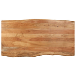 Tavolo da Pranzo 180x90x76 cm in Legno Massello di Acacia