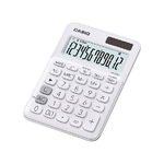 Casio-MS-20UC-WE-calcolatrice-Desktop-Calcolatrice-di-base-Bianco