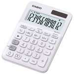 Casio-MS-20UC-WE-calcolatrice-Desktop-Calcolatrice-di-base-Bianco