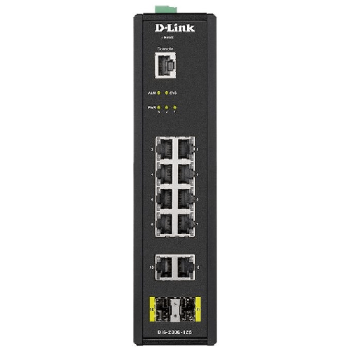 D-Link-DIS-200G-12S-switch-di-rete-Gestito-L2-Gigabit-Ethernet--10-100-1000--Nero