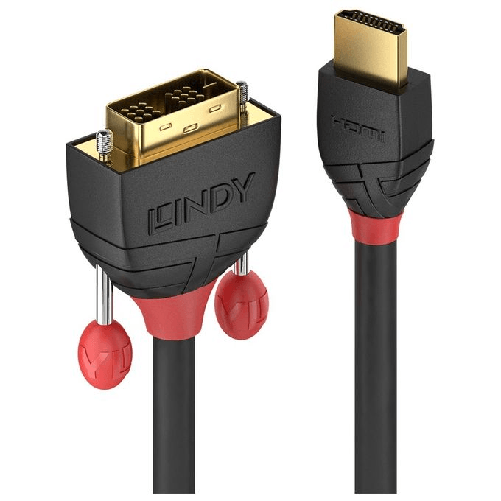 Lindy-36272-cavo-e-adattatore-video-2-m-HDMI-tipo-A--Standard--DVI-D-Nero