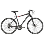 Adriatica Bicicletta Hybrid BOXTER GS freni a disco taglia 50 Nero