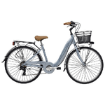 Adriatica Bicicletta Touring RELAX 28'' alluminio 6V Grigio