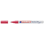 Edding 780 marcatore permanente Fibre tip Rosso 1 pz