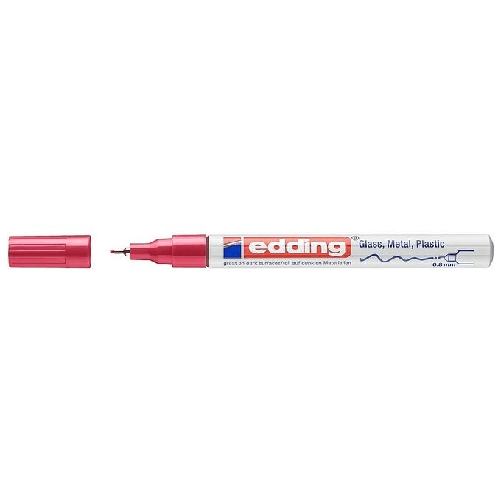 Edding-780-marcatore-permanente-Fibre-tip-Rosso-1-pz