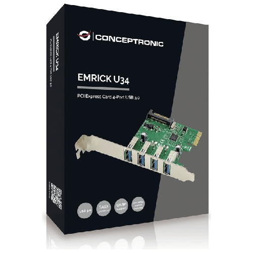 Conceptronic EMRICK02G scheda di interfaccia e adattatore Interno USB 3.2 Gen 1 (3.1 Gen 1)