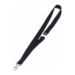 DURABLE Cordoncini portabadge - larghezza 2 cm - nero - Durable - conf. 10 pezzi