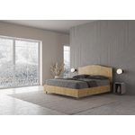 Letto matrimoniale contenitore 160x190 quercia Dores