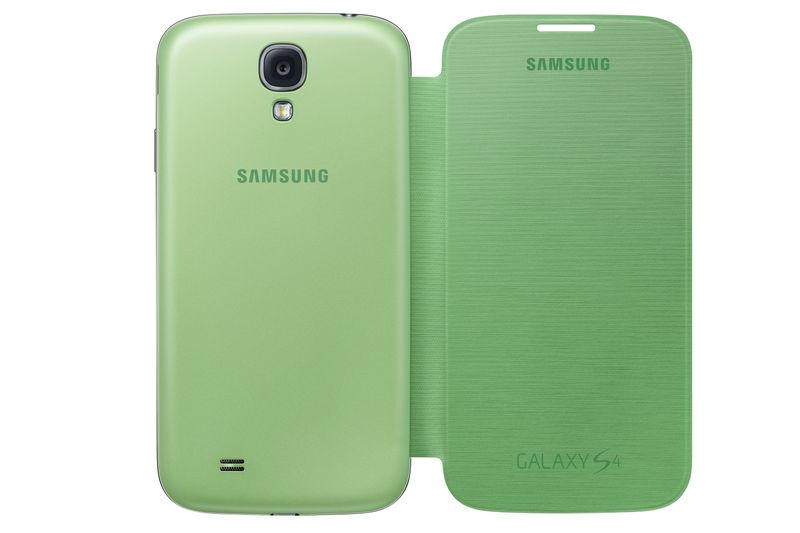 Samsung-Flip-Cover-custodia-per-cellulare-Custodia-flip-a-libro-Verde