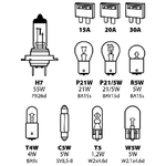 PILOT Lampa 58158 lampadina per auto