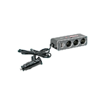 Lampa Dual-Power, presa accendisigari tripla con USB, 12V