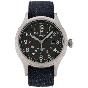 Timex Orologio al quarzo ALLIED quadrante in ottone 40 MM case colore acciaio