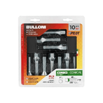 Pilot Set 10 bulloni conici TC4