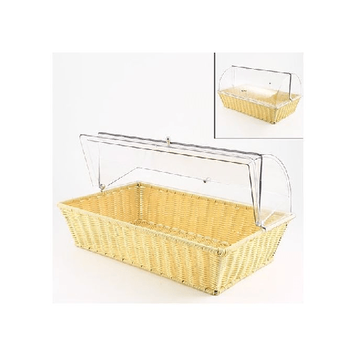 Cesta Pane Rettangolare Pinti Inox con Cupola
