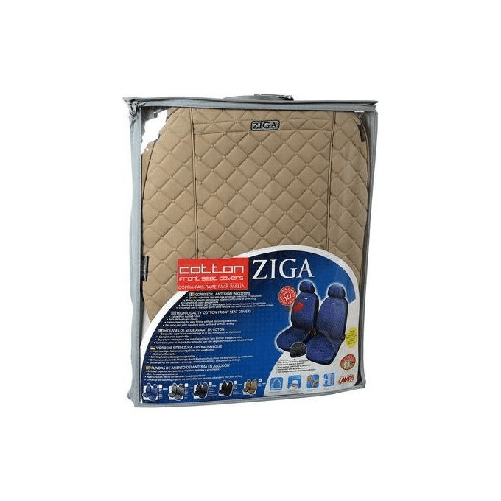 Pilot Ziga,coprisedili anteriori in cotone, universali Beige