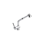 Emmevi 4066 Laguna Miscelatore Monocomando con Canna alta e Doccetta estraibile