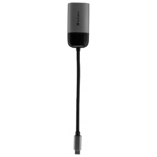 Verbatim-49145-cavo-e-adattatore-video-001-m-USB-tipo-C-VGA--D-Sub--Nero-Argento