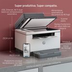 HP-LaserJet-Stampante-multifunzione-M234sdw-Bianco-e-nero-Stampante-per-Piccoli-uffici-Stampa-copia-scansione-Stampa-fronte-retro--Scansione-verso-e-mail--Scansione-su-PDF