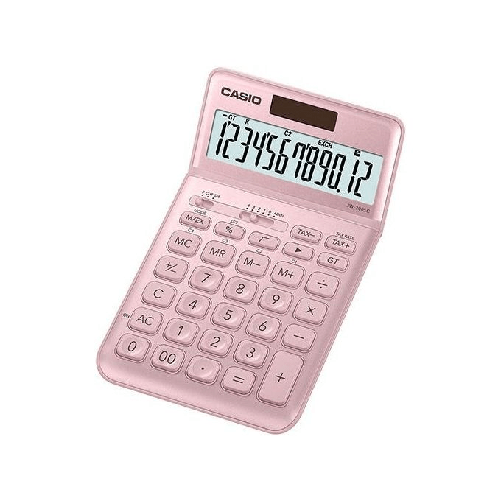 Casio-JW-200SC-calcolatrice-Desktop-Calcolatrice-di-base-Rosa