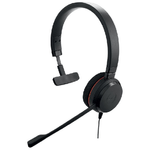 Jabra Evolve 20 MS Mono Auricolare Cablato A Padiglione Ufficio USB tipo A Nero