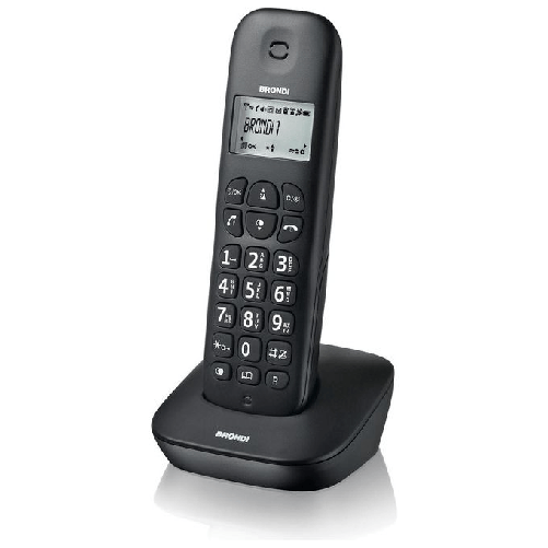 Brondi-GALA-Telefono-DECT-Identificatore-di-chiamata-Nero