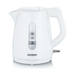 Severin WK 3411 bollitore elettrico 1 L 2200 W Bianco